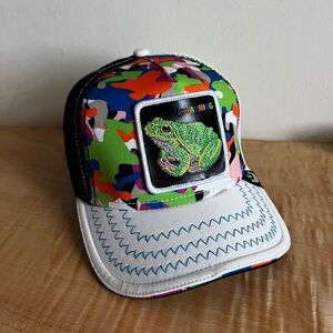 Goorin Bros Charming 🐸 Trucker Hat Frog
